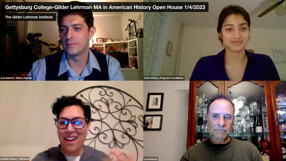 Watch MA Students and Staff Discuss the Gettysburg CollegeGilder